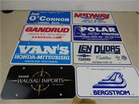 Lot of Assorted Automotive Dealer Plates