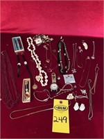 Costume Jewelry & Watches, Pins, Cuff Links, And
