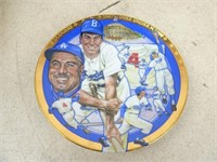 Duke Snider Baseball Collectors Plate