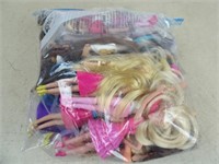 Lot of Small Barbies and Other Dolls