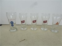 Lot of Assorted Beer Glasses