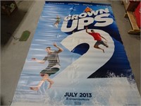 Large 8ft x 5ft Movie Banner Grown Ups 2