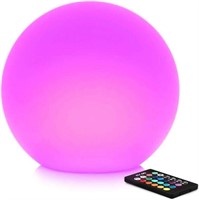 Mr.Go 12-inch Rechargeable Color-Changing LED Ball