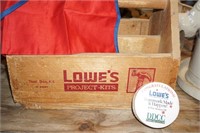 Lowe's Wooden Tool Box