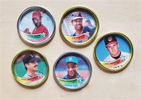 5 - 1989 Topps Metal Coins