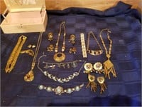 Vintage costume jewelry