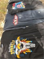10 sturgis rally shirts from various years sizes