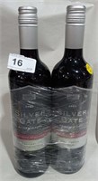 2- 2020 Silver Gate Cabernet Sauvignon Wine Bottle