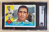 1960 Topps Sandy Koufax Grade 4