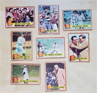 8 - 1962 Topps Babe Ruth Cards