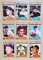 9 - 1962 Topps All Star Cards