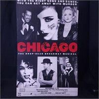 Chicago Broadway Musical Autographed Poster