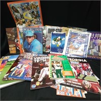 U of M | Marlins Game Programs and Magazines