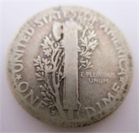 1926-D Mercury Silver Dime