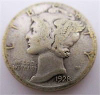1928-S Mercury Silver Dime