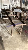 Metal conveyor stand, 30” tall, 66” long, 17”
