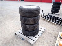 Qty Of Bridgestone Dueler 275/55R20 Tires & Rims