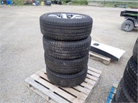 Qty Of Bridgestone Dueler 225/55R20 Tires & Rims