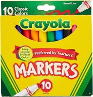 10 PK Crayola 758114552570 Broad Line