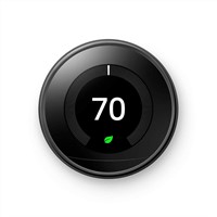 Google Nest Learning Thermostat-3rd Gen-Black