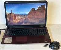 R - DELL LAPTOP W/ ADAPTER & MOUSE (K47)