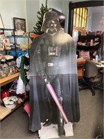 6' tall Star Wars Darth Vader cardboard cut out