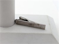 Sterling  Silver Vintage Tie Clip