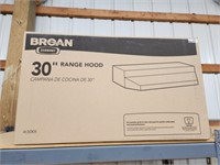 NEW Broan 30-in economy range hood, suct free,