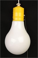 INGO MAURER 60s BIG POP ART LIGHT BULB Swag Lamp