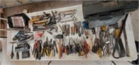 Assorted Tools and Table