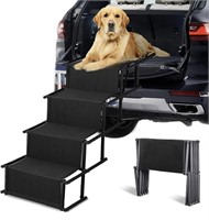 Foldable Dog ramp/stairs for car