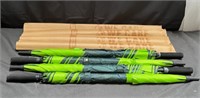 Set of Four XL Umbrellas (Green)