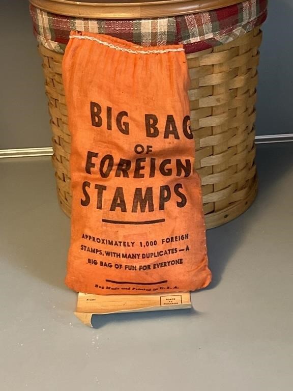 Big Bag of Foreign Stamps