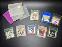 8 Vintage Nintendo Game Boy Games