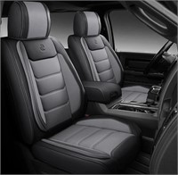 Black and grey Full Coverage Car Seat Covers