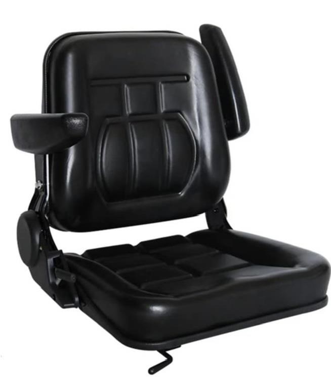 Universal Forklift Seat Black Tractor Seat,