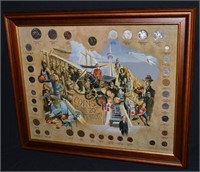 Canada Coins Of The 20th Century Framed Wrap