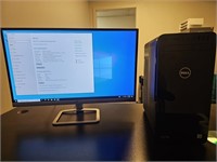 Dell XPS Core i7 Desktop w HP Monitor