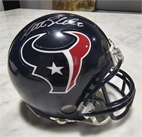Signed Texans Helmet