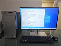 Dell XPS Core i7 Desktop w AOC Monitor