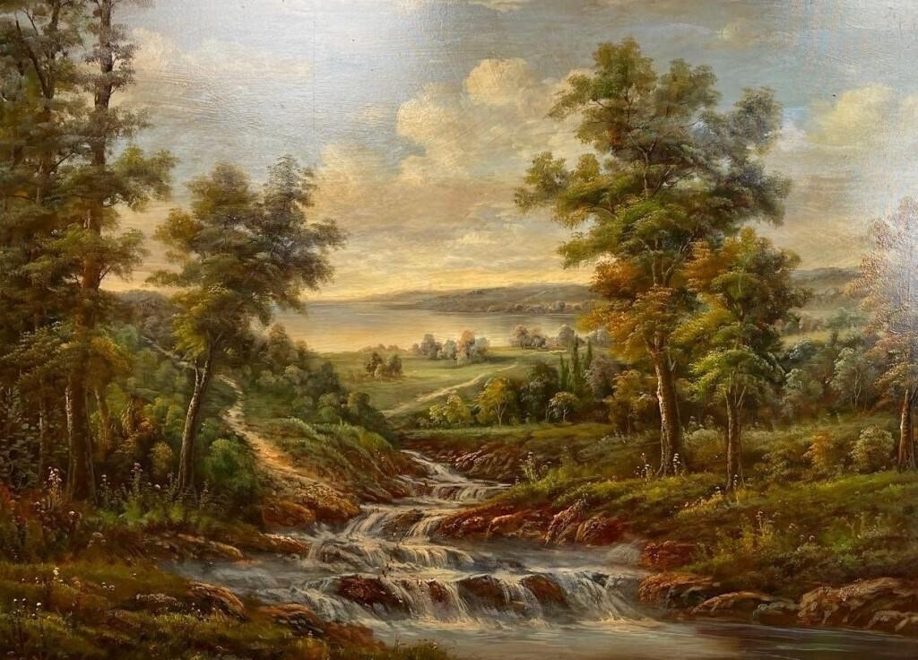 C Freeman, Landscape