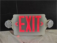 Emergency Exit Sign