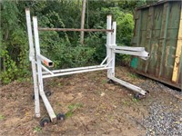 Lot Of Metal Portable Cantilever Racking
