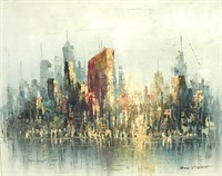 Roy Pierce, Abstract Cityscape