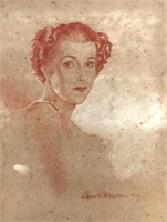 Louis Lazzari, Portrait of a Woman 1940