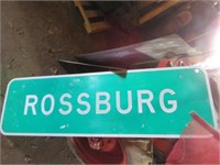 ROSSBURG SIGN 18X60