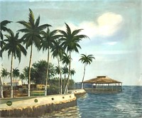 Stainley, Palm Trees in Harbor