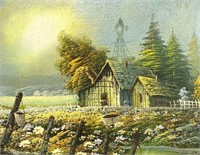 L. S. Landscape with Barns