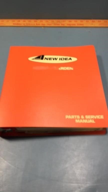 New Idea parts and service manual