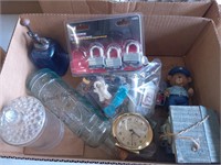 Miscellaneous box a lot includes a baby ben and
